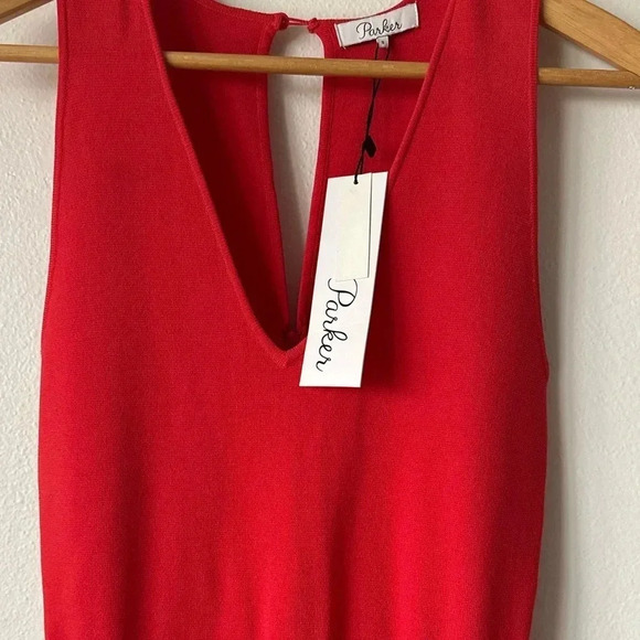 PARKER Bermuda Knit Dress, Roseberry NEW WITH TAGS - Picture 4 of 14